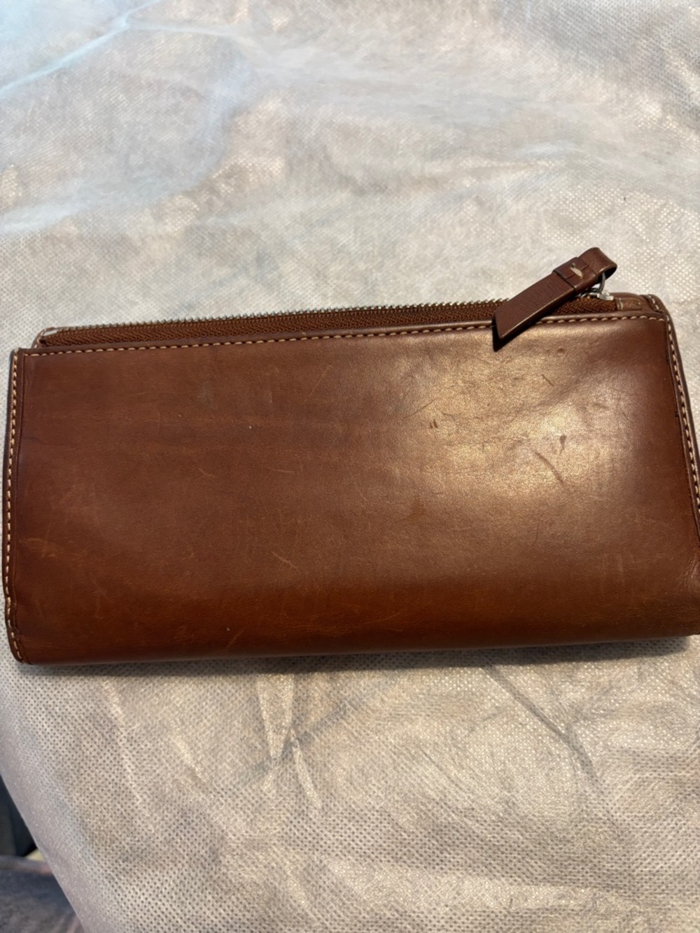 Coach Brown Leather Continental Wallet - Picture 2 of 15